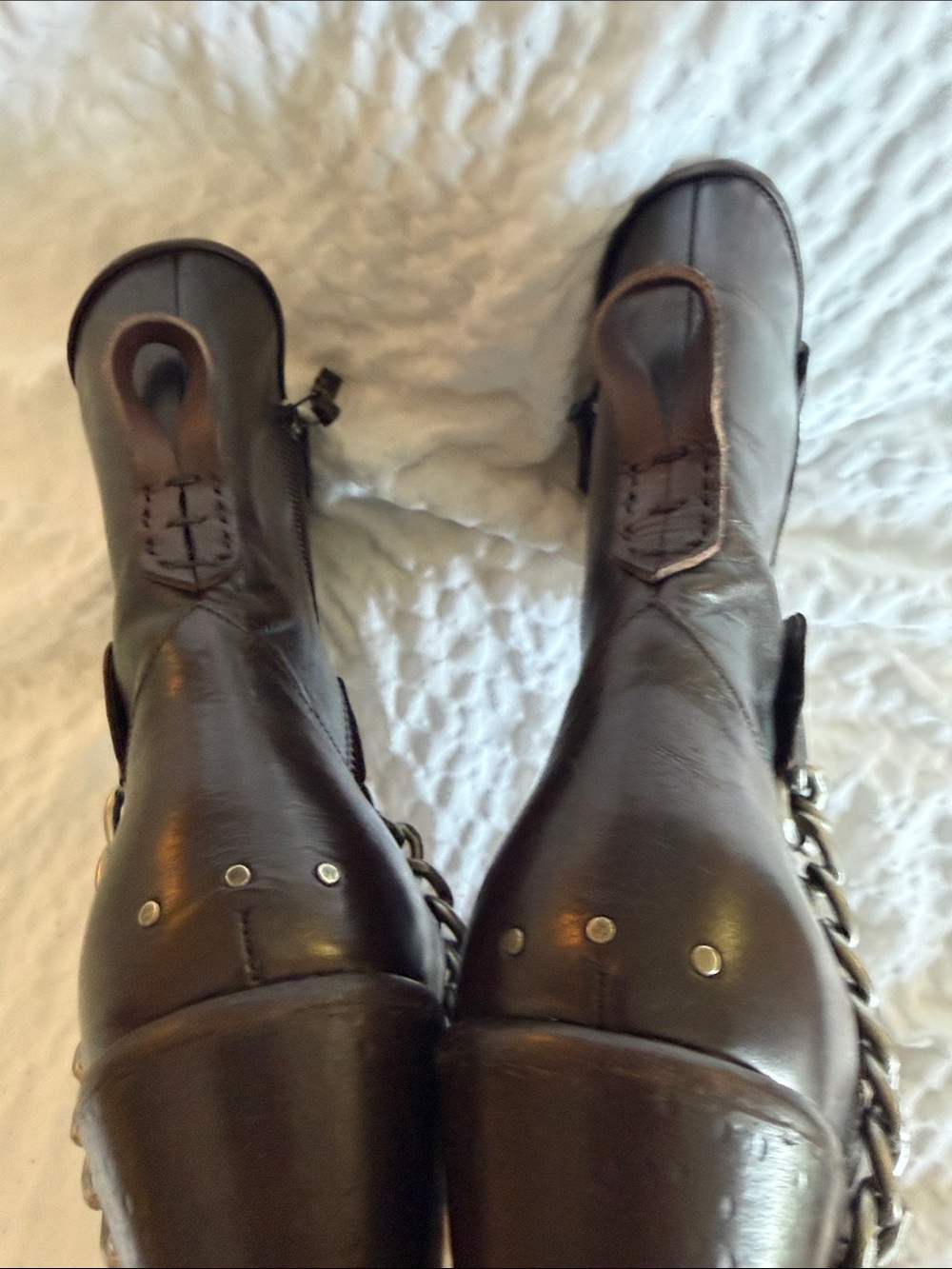 We The Free Aiden Chain Boots Women’s New US 10 - Picture 4 of 8
